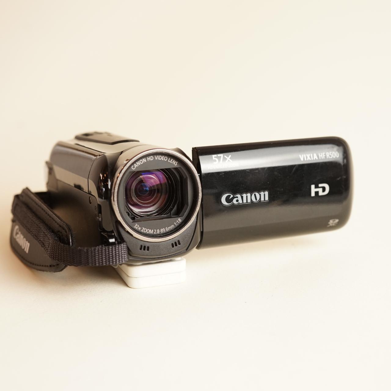 Canon VIXIA HF R500 Digital Camcorder | 1080p HD | Tested & Working | Black