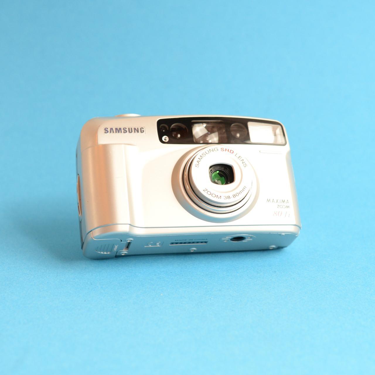 Samsung Maxima Zoom 80Ti 35mm Film Camera | 38–80mm Zoom | Tested & Working | Silver