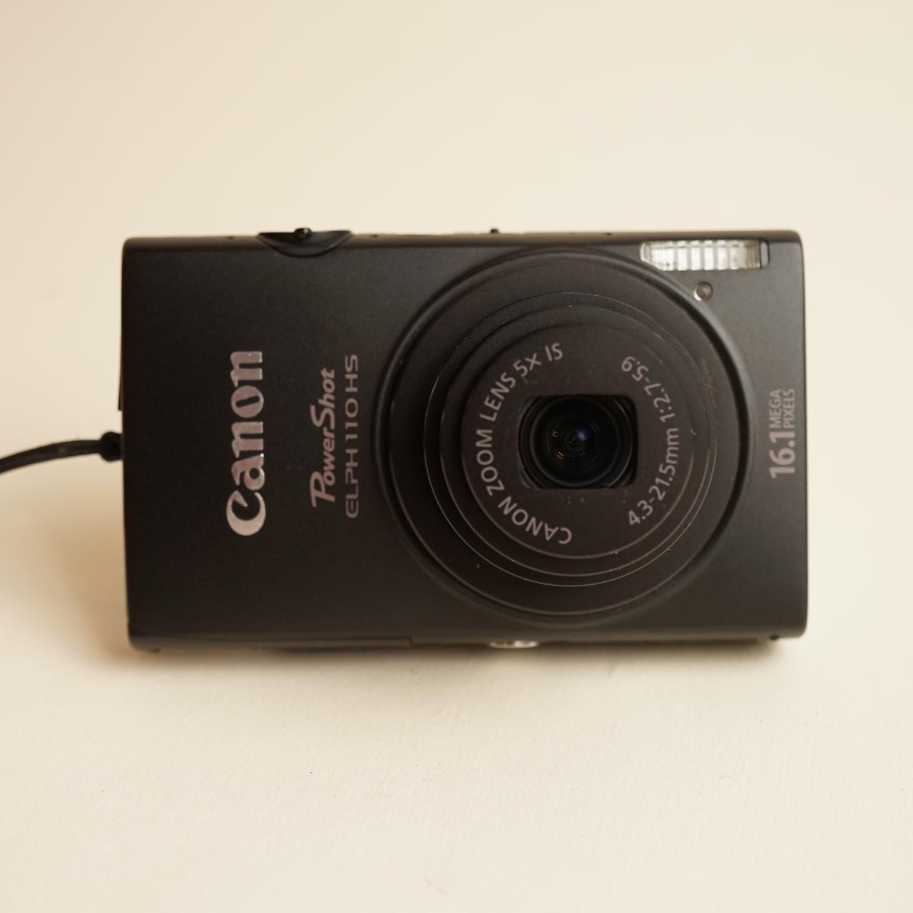 Canon PowerShot ELPH 110 HS Digital Camera | 16MP | Tested & Working | Black