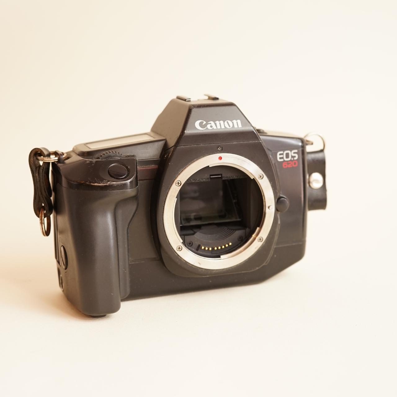 Canon EOS 620 Film Camera | 35mm SLR Body | Tested & Working | Black