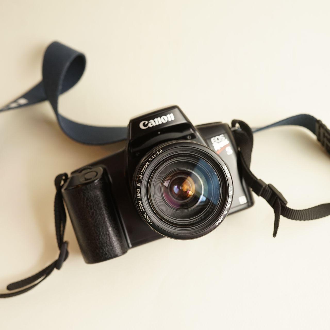 Canon EOS Rebel S II Film Camera | 35mm SLR | Tested & Working | Black