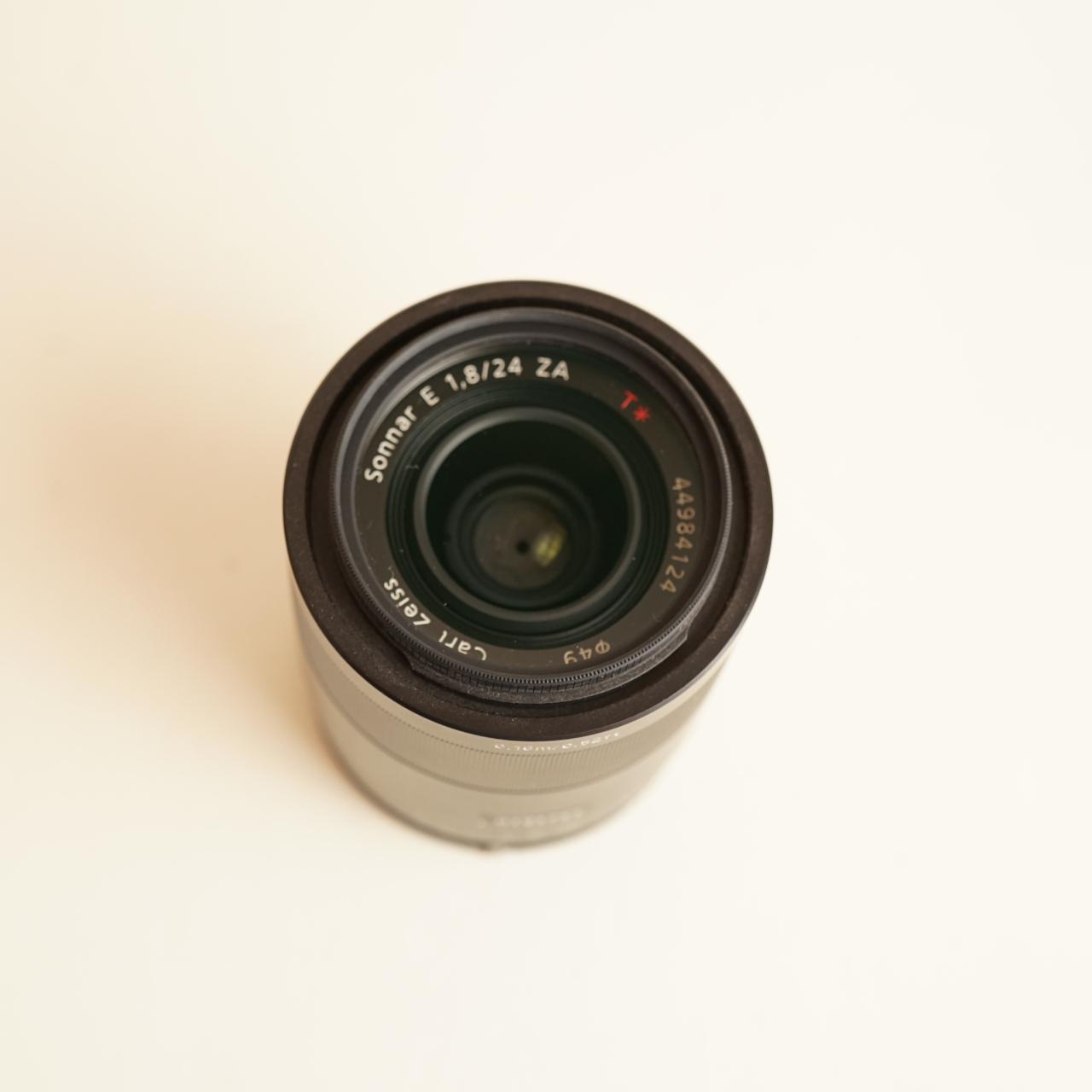 Sony Carl Zeiss Sonnar E 24mm f/1.8 Lens | SEL24F18Z | Tested & Working | Black