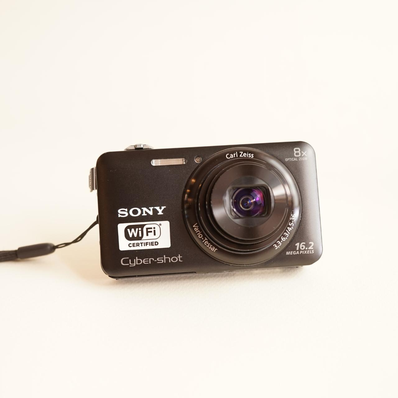 Sony CyberShot DSC-WX80 Digital Camera | 16MP | Tested & Working | Black