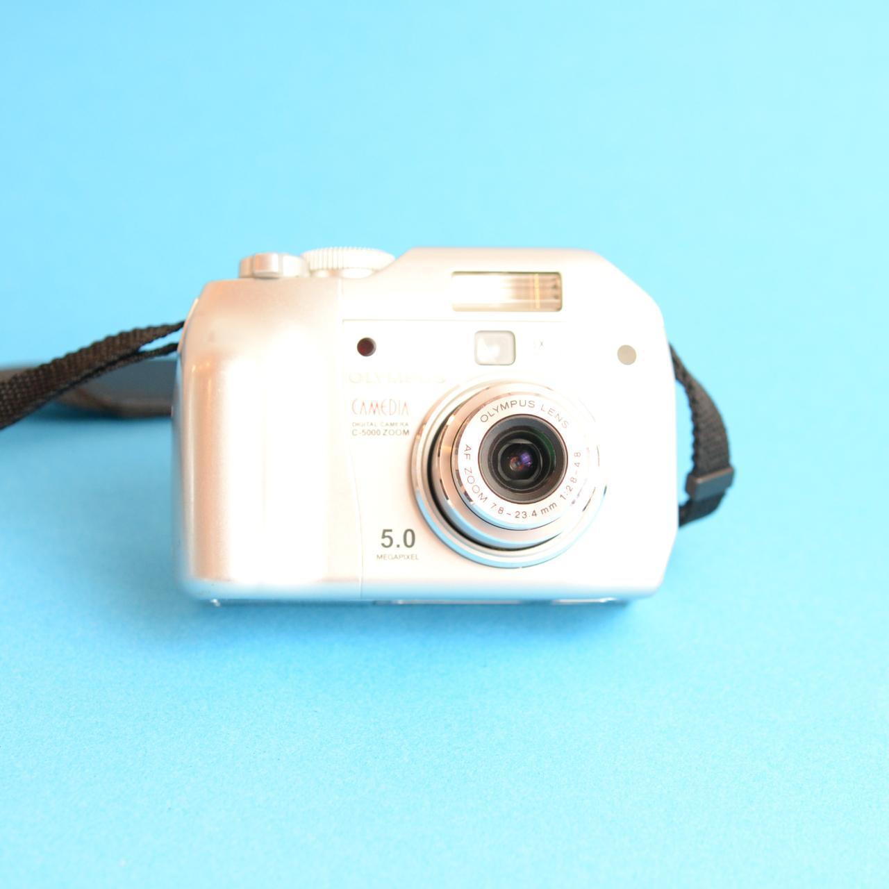 Olympus Camedia C-5000 Digital Camera | 5MP | Tested & Working | Silver