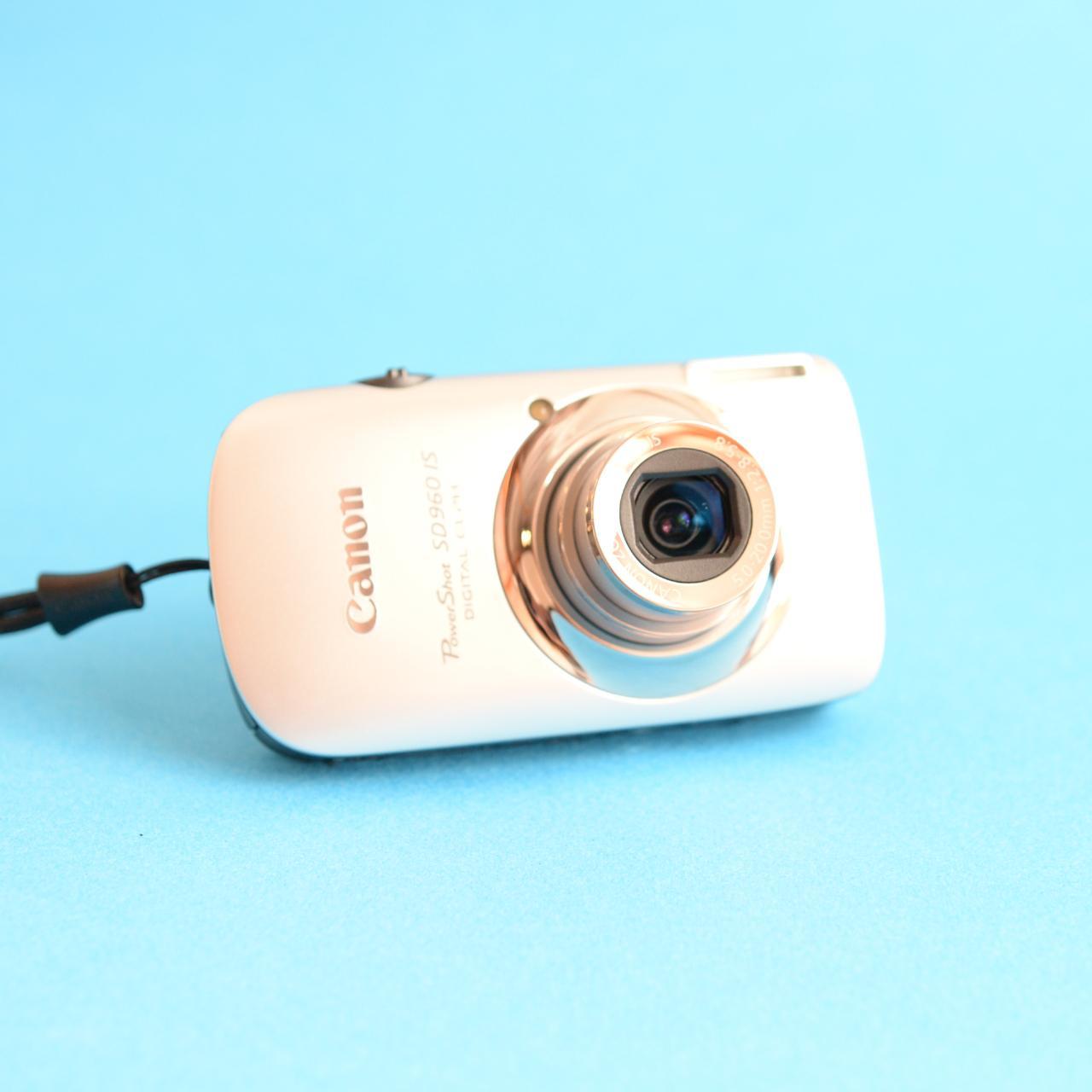 Canon PowerShot SD960 IS Digital Camera | 12.1MP | Tested & Working | Silver