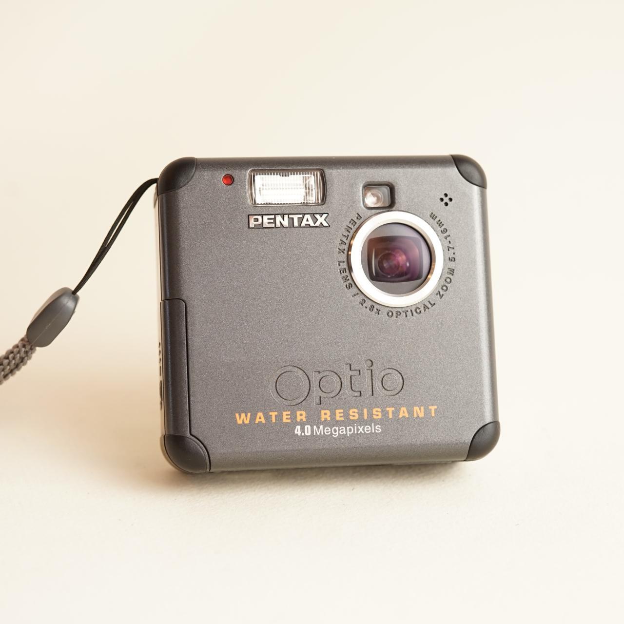 Pentax Optio 43WR Digital Camera | 4MP | Tested & Working | Grey