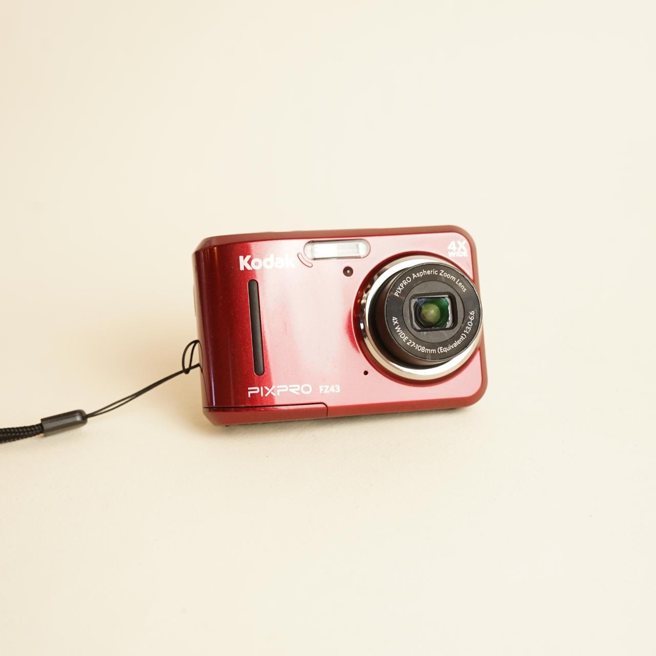 Kodak PixPro FZ43 Digital Camera | 16MP | Tested & Working | Red