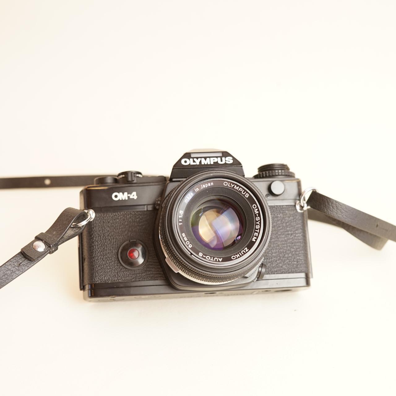 Olympus OM-4 Film Camera | 35mm SLR | Tested & Working | Black