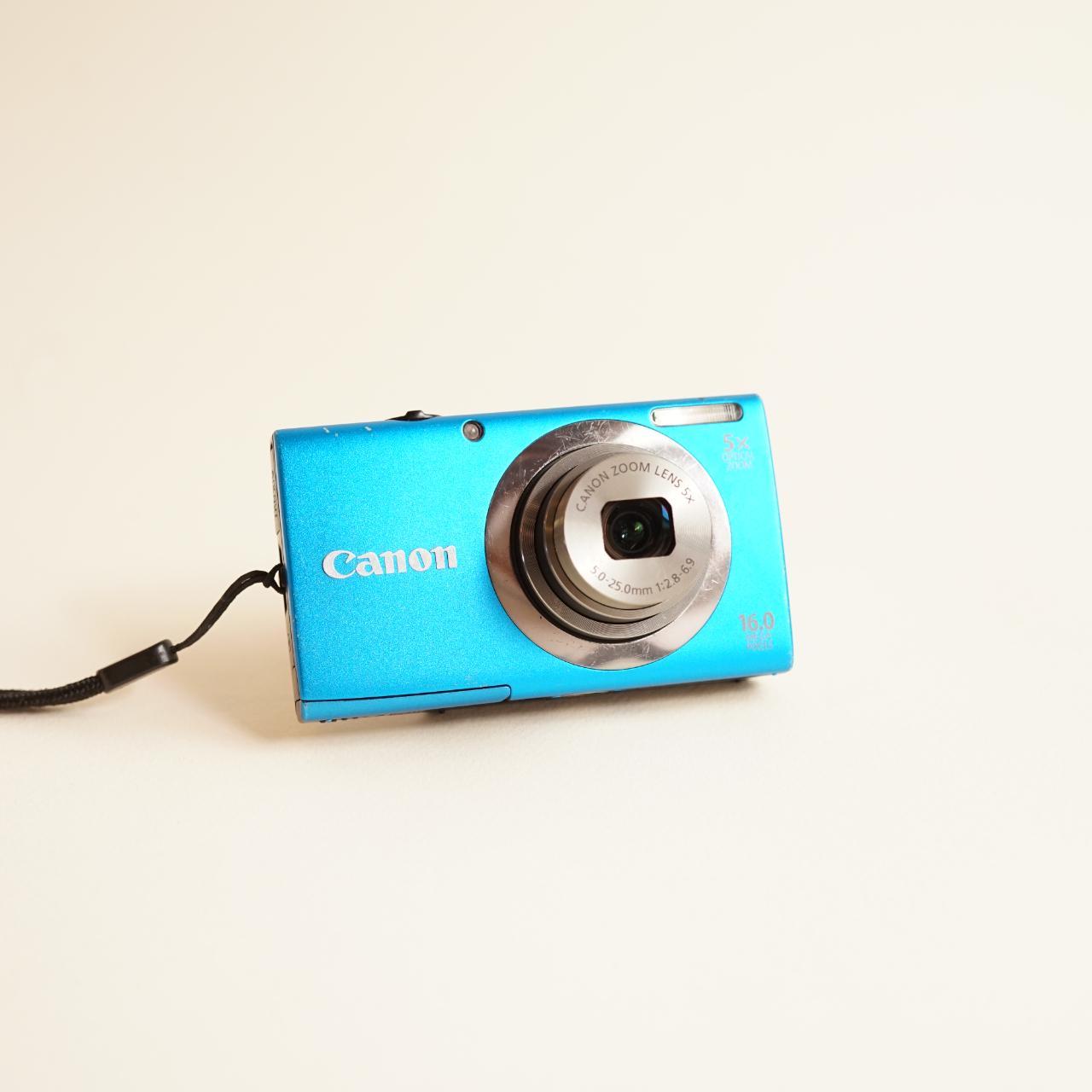 Canon PowerShot A2300 HD Digital Camera | 16MP | Tested & Working | Blue