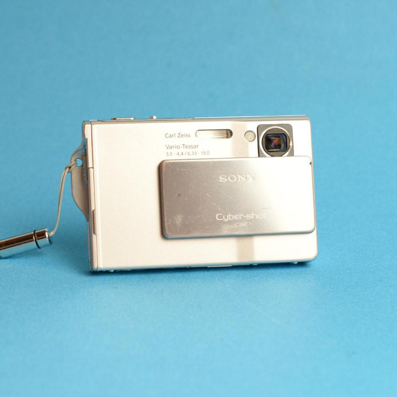 Sony Cyber-shot DSC-T7 Digital Camera | 5.1MP | Tested & Working | Silver