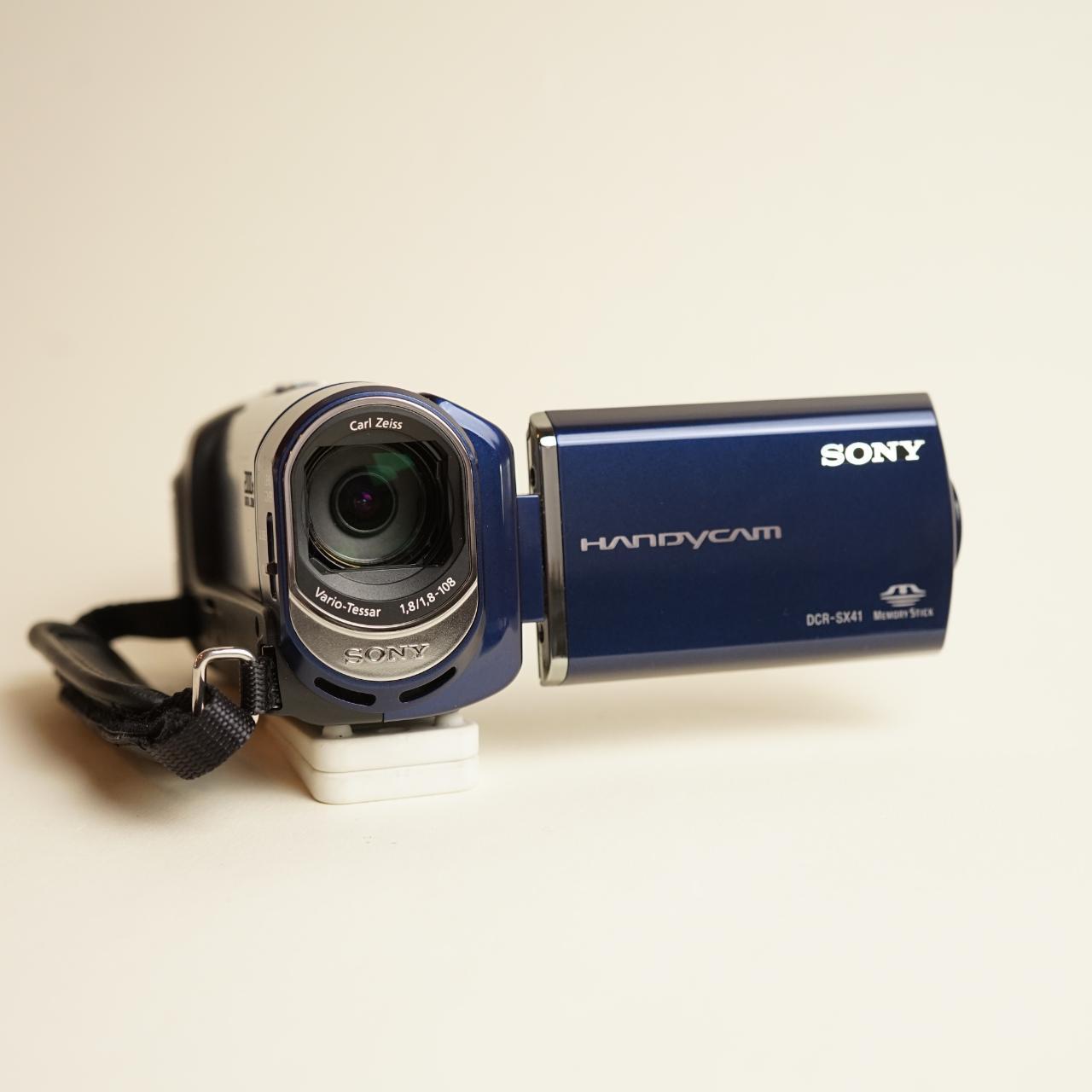 Sony Handycam DCR-SX41 Digital Camcorder | Tested & Working | Blue