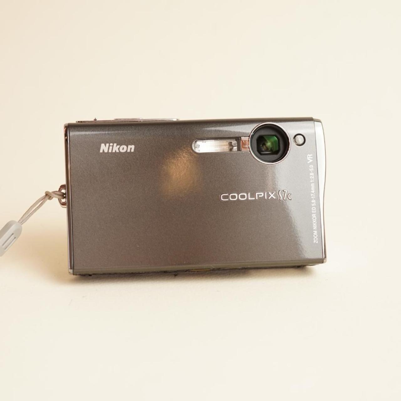 Nikon Coolpix S7c Digital Camera | 7.1MP | Tested & Working | Grey