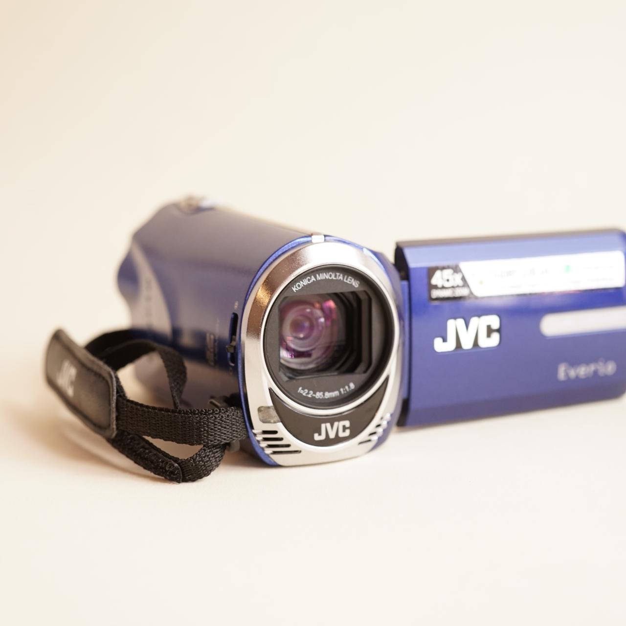 JVC Everio GZ-MS240AU Camcorder | SD Card | Tested & Working | Blue