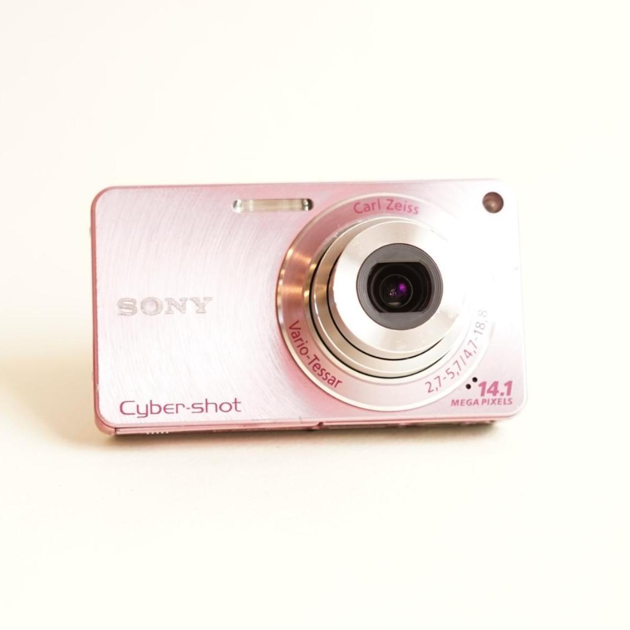 Sony Cyber-shot DSC-W350 Digital Camera | 14.1MP | Tested & Working | Pink