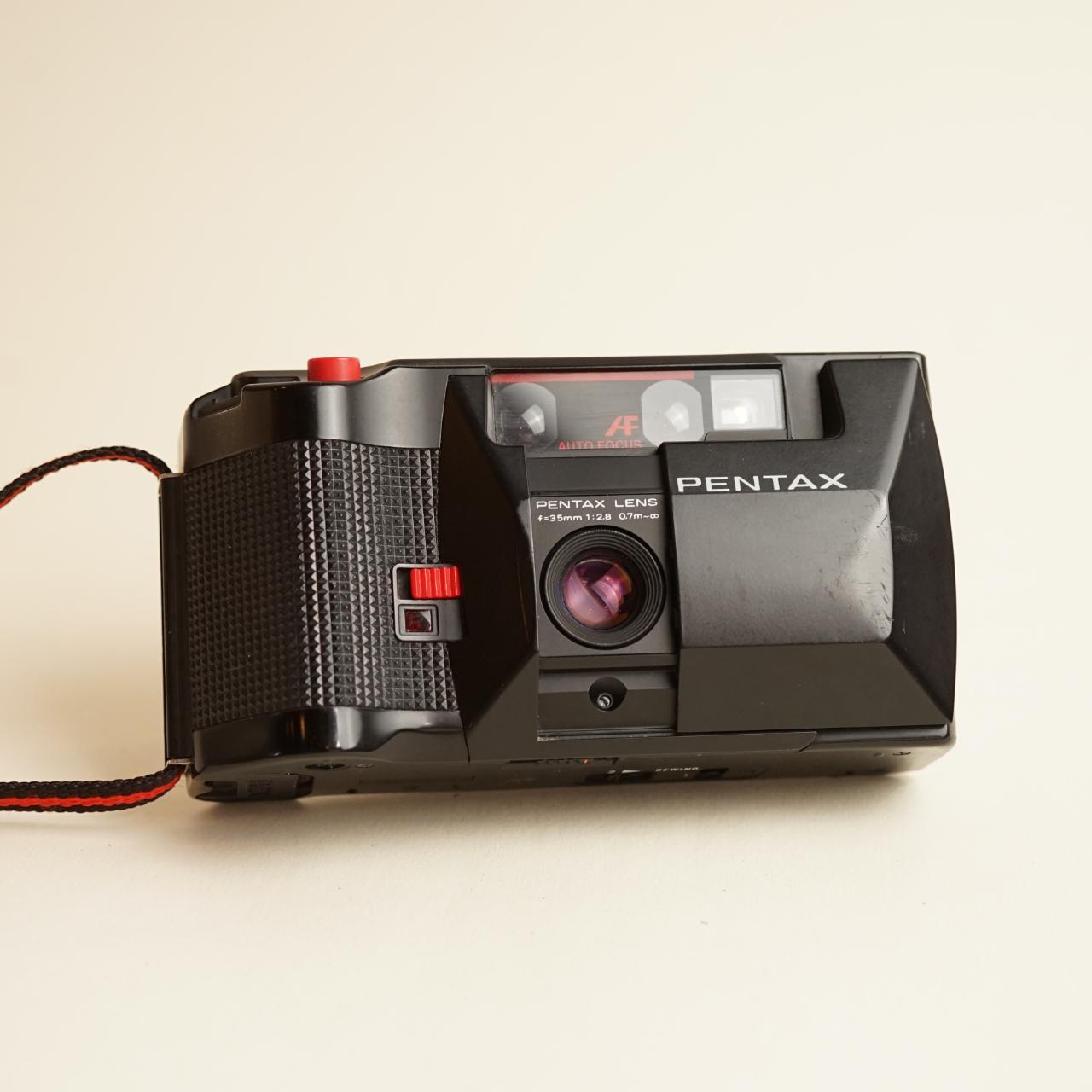 Pentax PC35 AF-M 35mm Film Camera | Point & Shoot | Tested & Working | Black