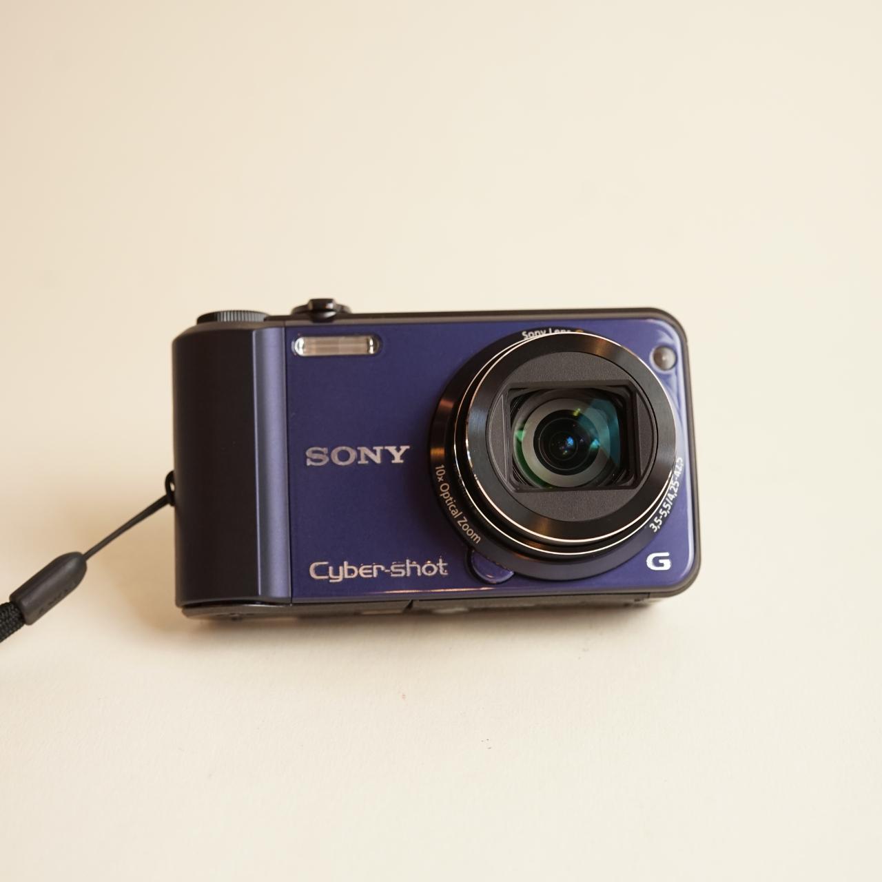 Sony Cyber-shot DSC-H70 Digital Camera | 16.1MP | Tested & Working | Blue