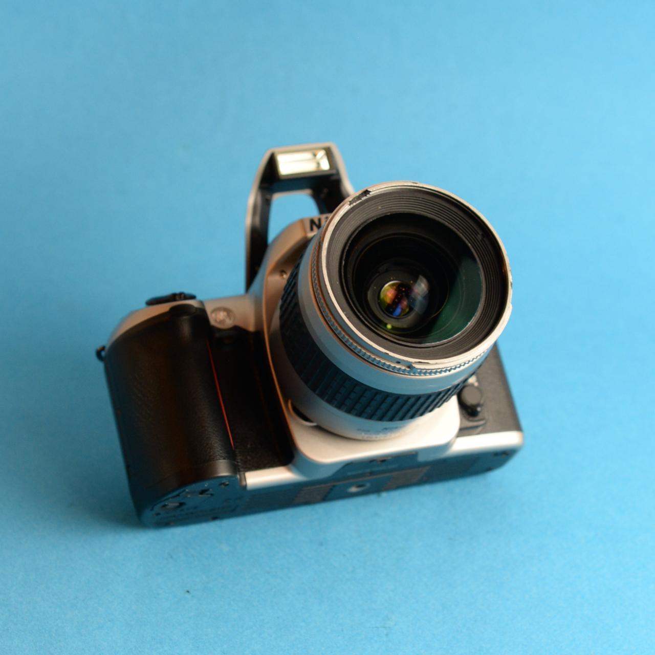 Nikon N65 35mm SLR Film Camera | Tested & Working | Silver & Black