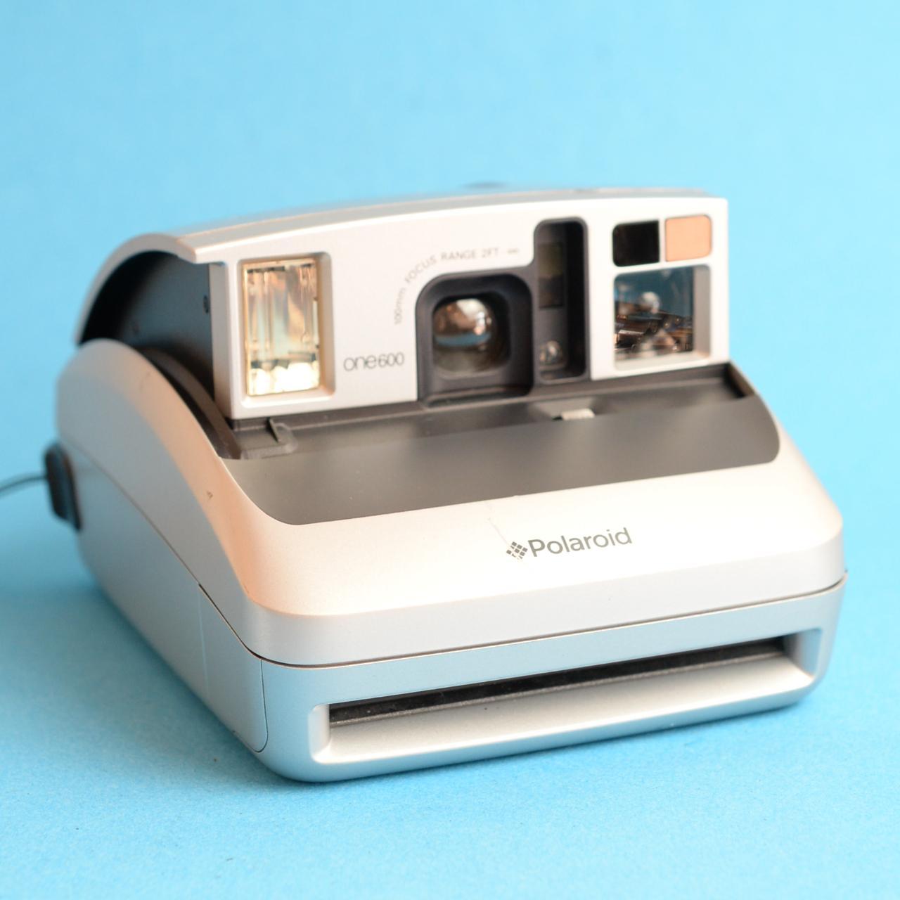Polaroid One 600 Instant Camera | Tested & Working | Silver