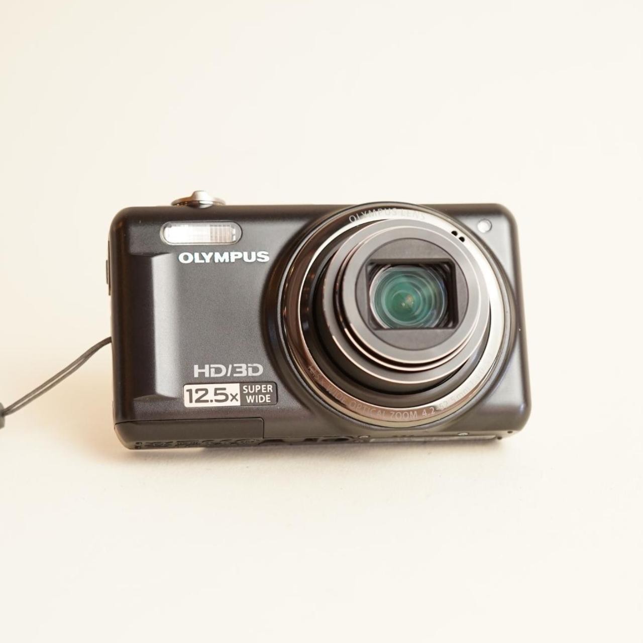 Olympus VR-330 Digital Camera | 14MP | Tested & Working | Black
