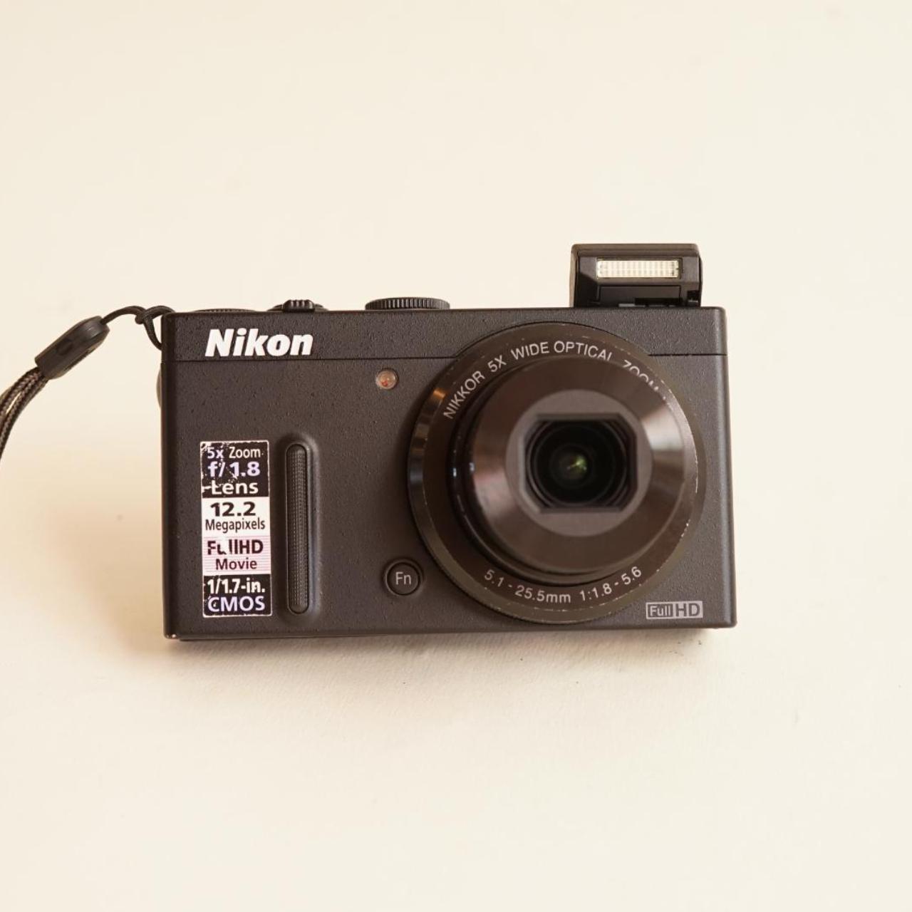 Nikon Coolpix P330 Digital Camera | 12.2MP | Tested & Working | Black