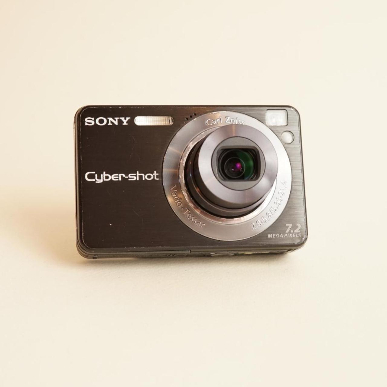 Sony Cyber-shot DSC-W110 Digital Camera | 7.2MP | Tested & Working | Black