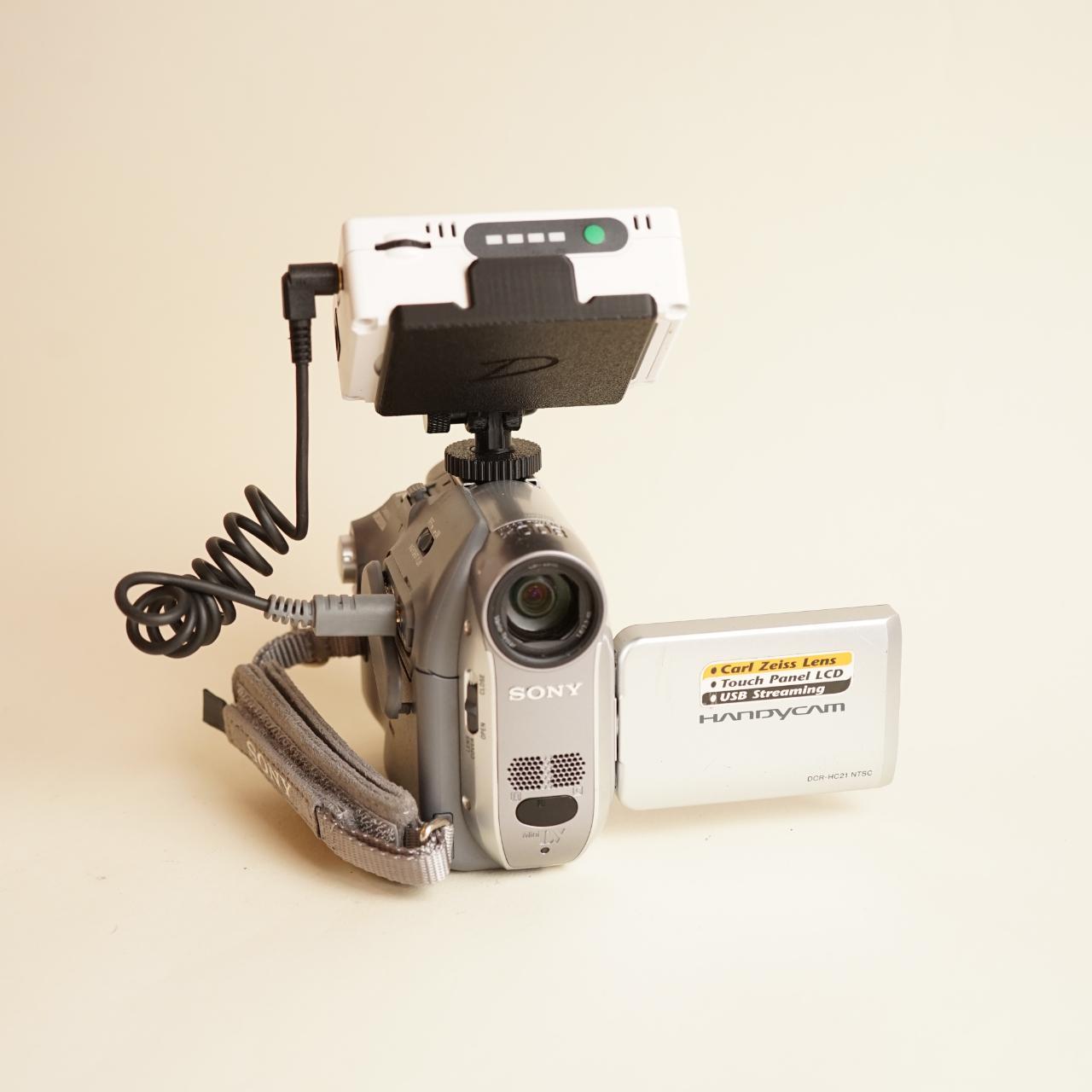 Sony Handycam DCR-HC21 Digital Camcorder with Tapeless Setup | Camcorder | Tested & Working | Silver