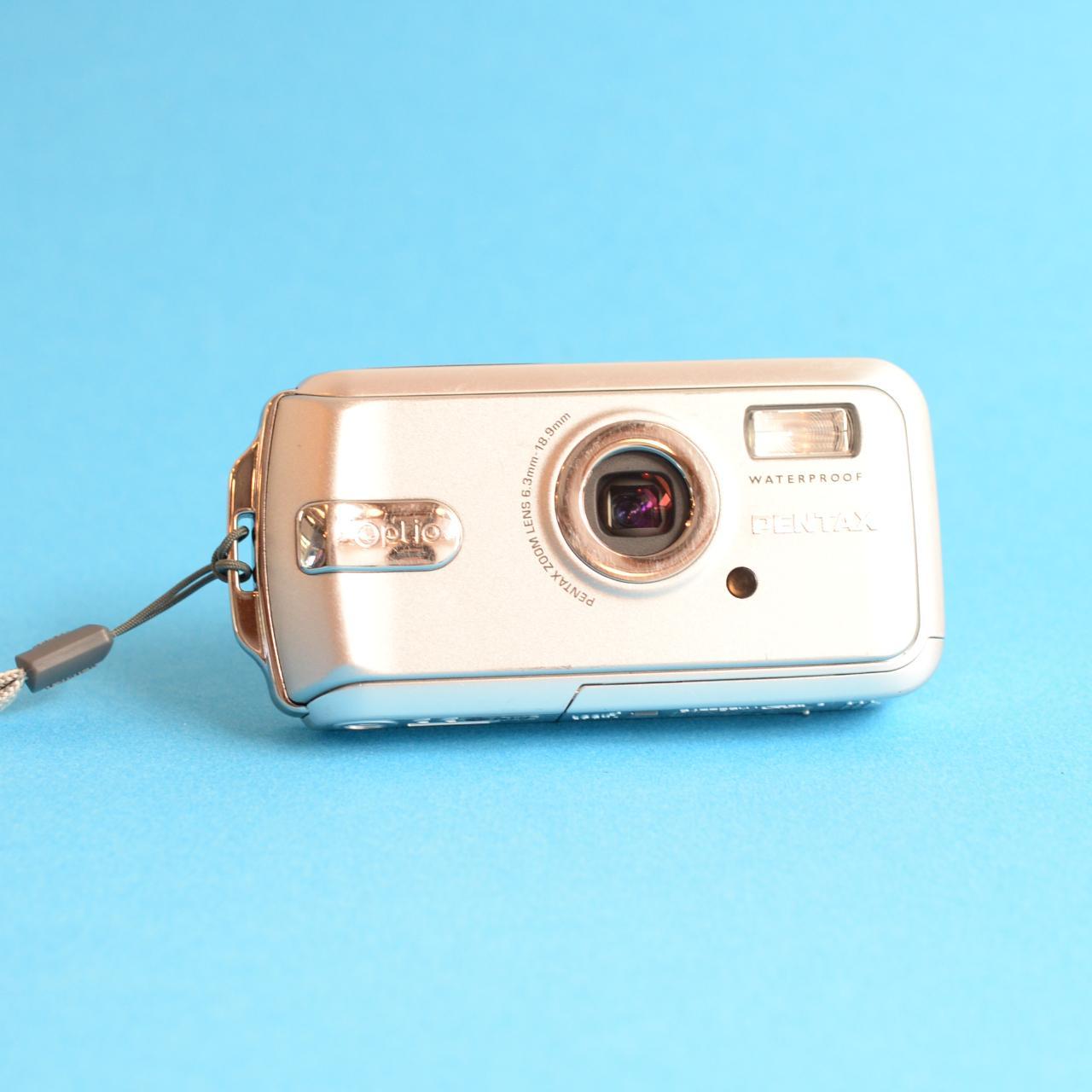 Pentax Optio W20 Digital Camera | 7MP | Tested & Working | Silver