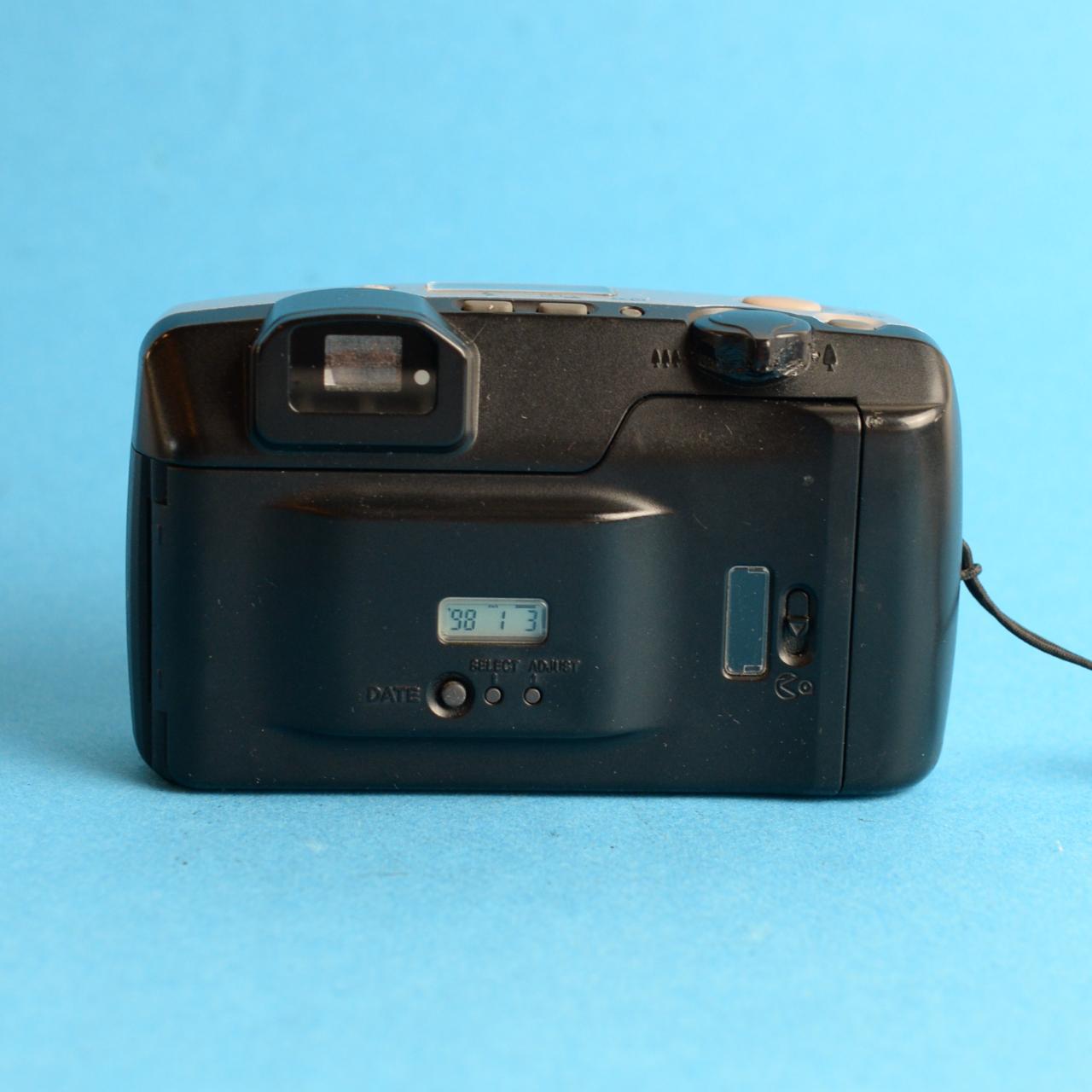 Pentax IQZoom EZY-S 35mm Film Camera | Point & Shoot | Read Description | Silver