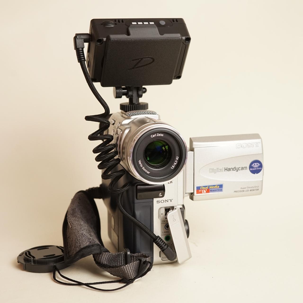 Sony Handycam DCR-PC100 MiniDV Camcorder with Tapeless Setup | Camcorder | Tested & Working | Silver