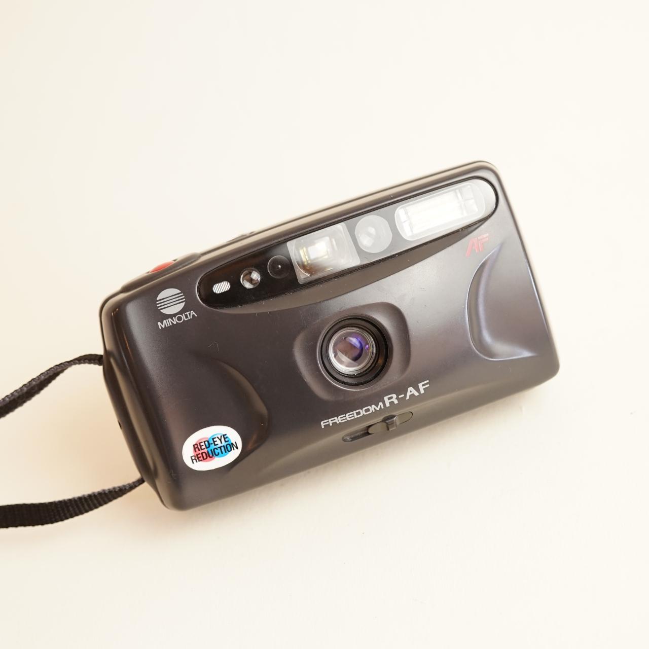 Minolta Freedom-R AF Film Camera | 35mm Point & Shoot | Tested & Working | Grey