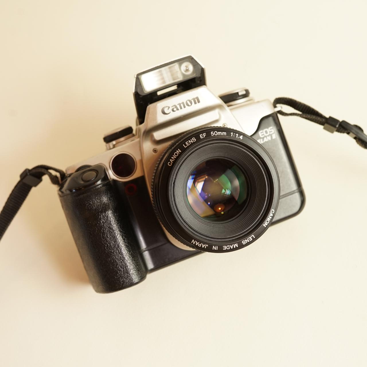 Canon Elan II Film Camera | 35mm SLR | Tested & Working | Silver