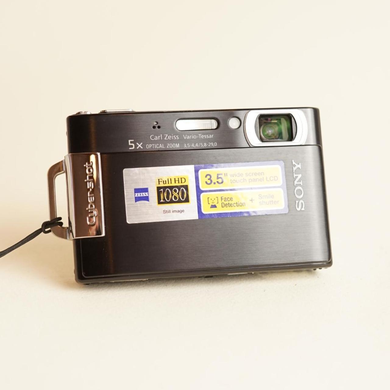 Sony Cyber-shot DSC-T200 Digital Camera | 8.1MP | Tested & Working | Black