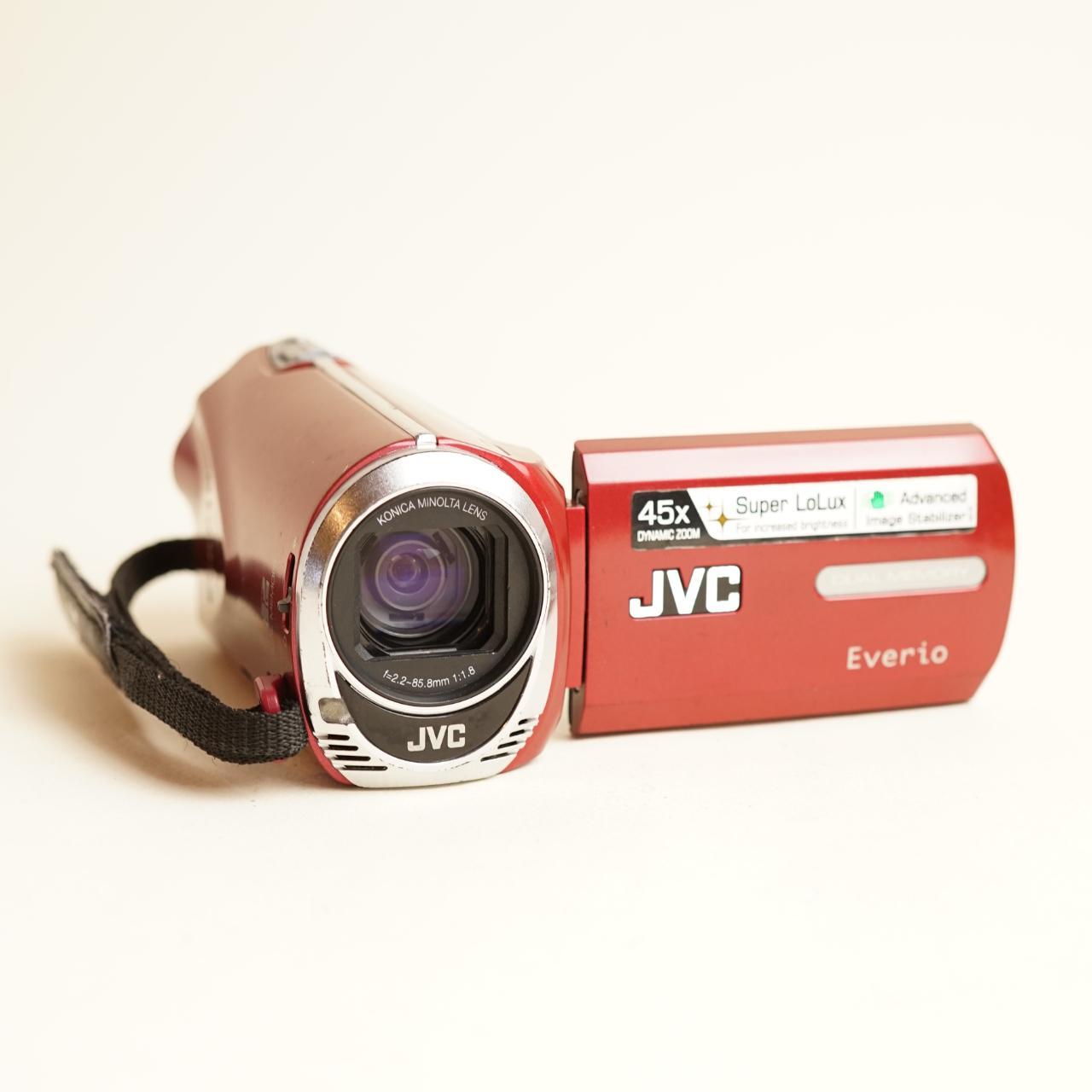 JVC Everio GZ-MS230RU Digital Camcorder | Tested & Working | Red