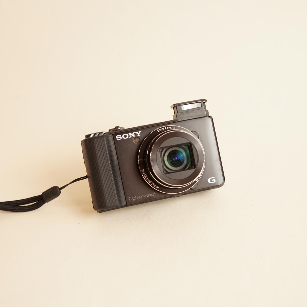 Sony Cyber-shot DSC-HX9V Digital Camera | 16.2MP | Tested & Working | Black
