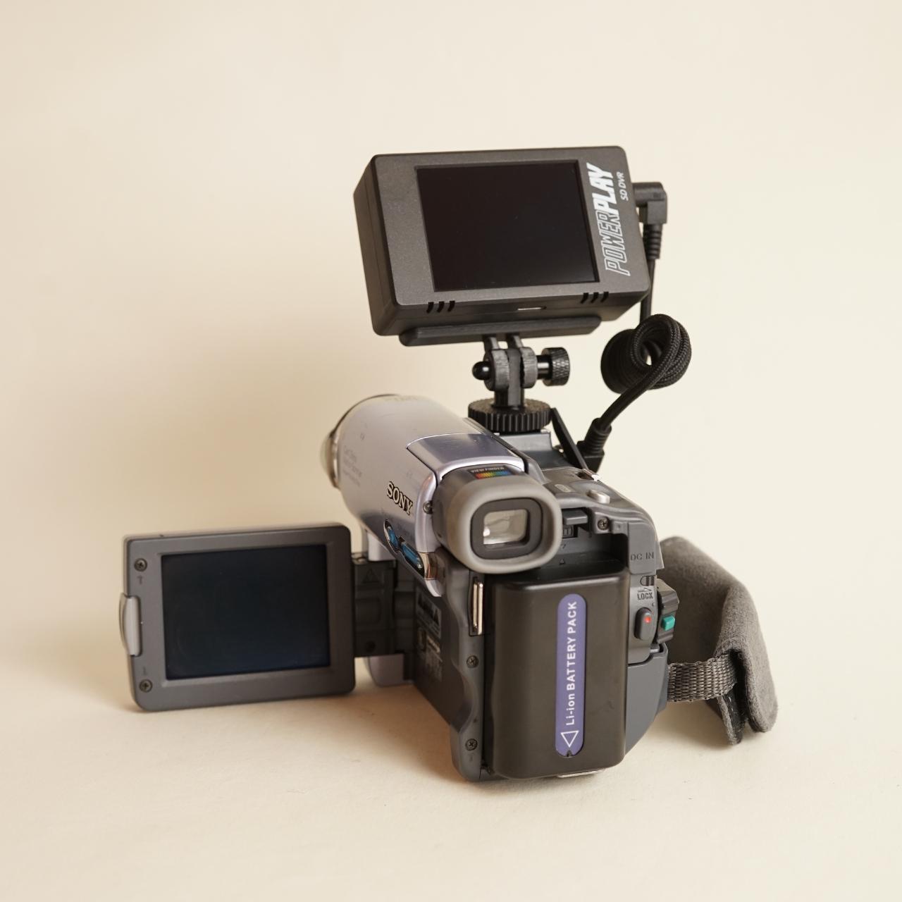 Sony Handycam DCR-TRV22 Camcorder with Tapeless Setup | Camcorder | Tested & Working | Silver
