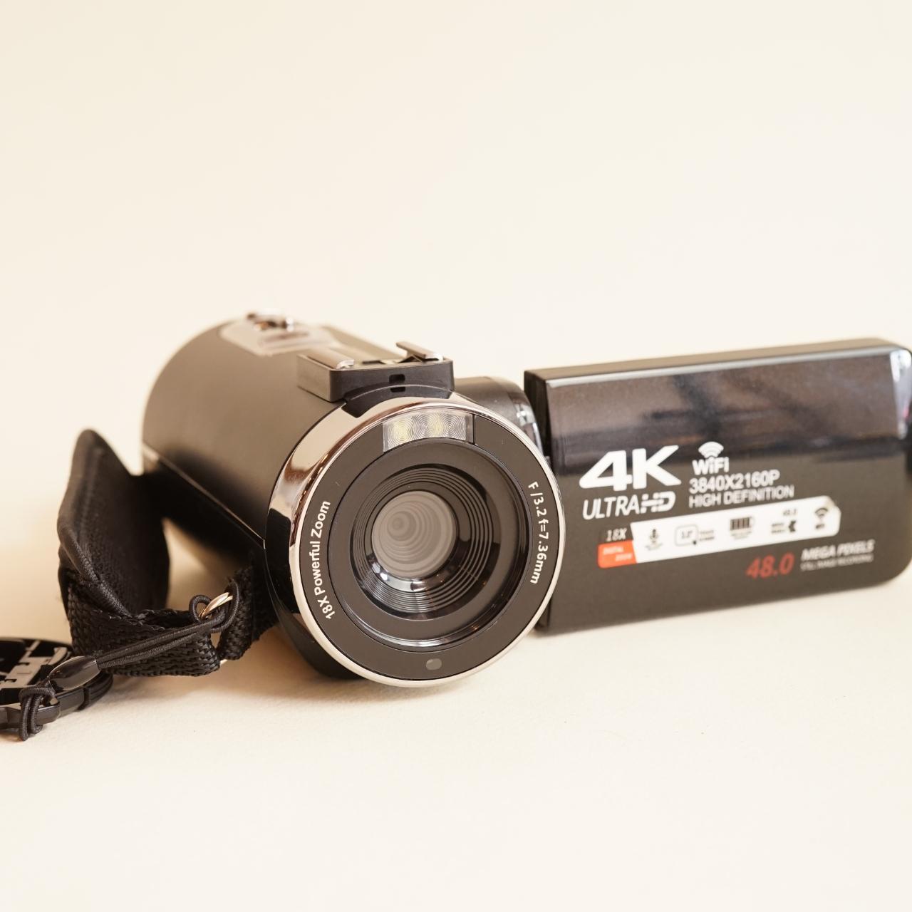 Digital Video Camera | “48MP” | Tested & Working | Black