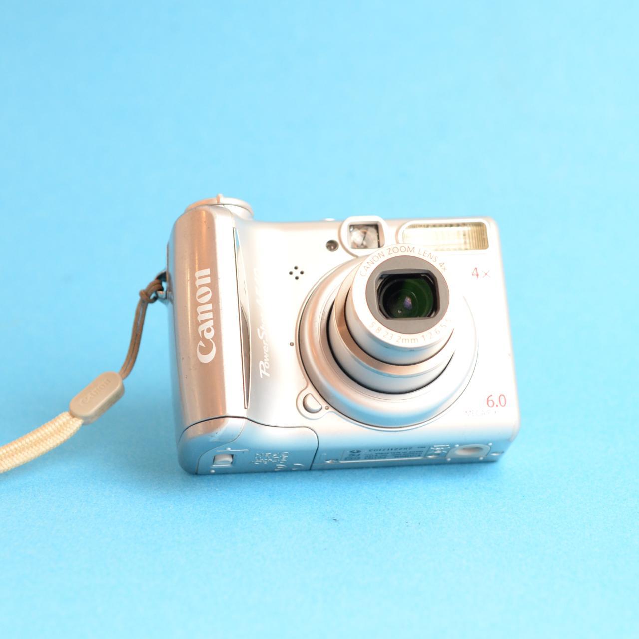 Canon PowerShot A540 Digital Camera | 6MP | Tested & Working | Silver