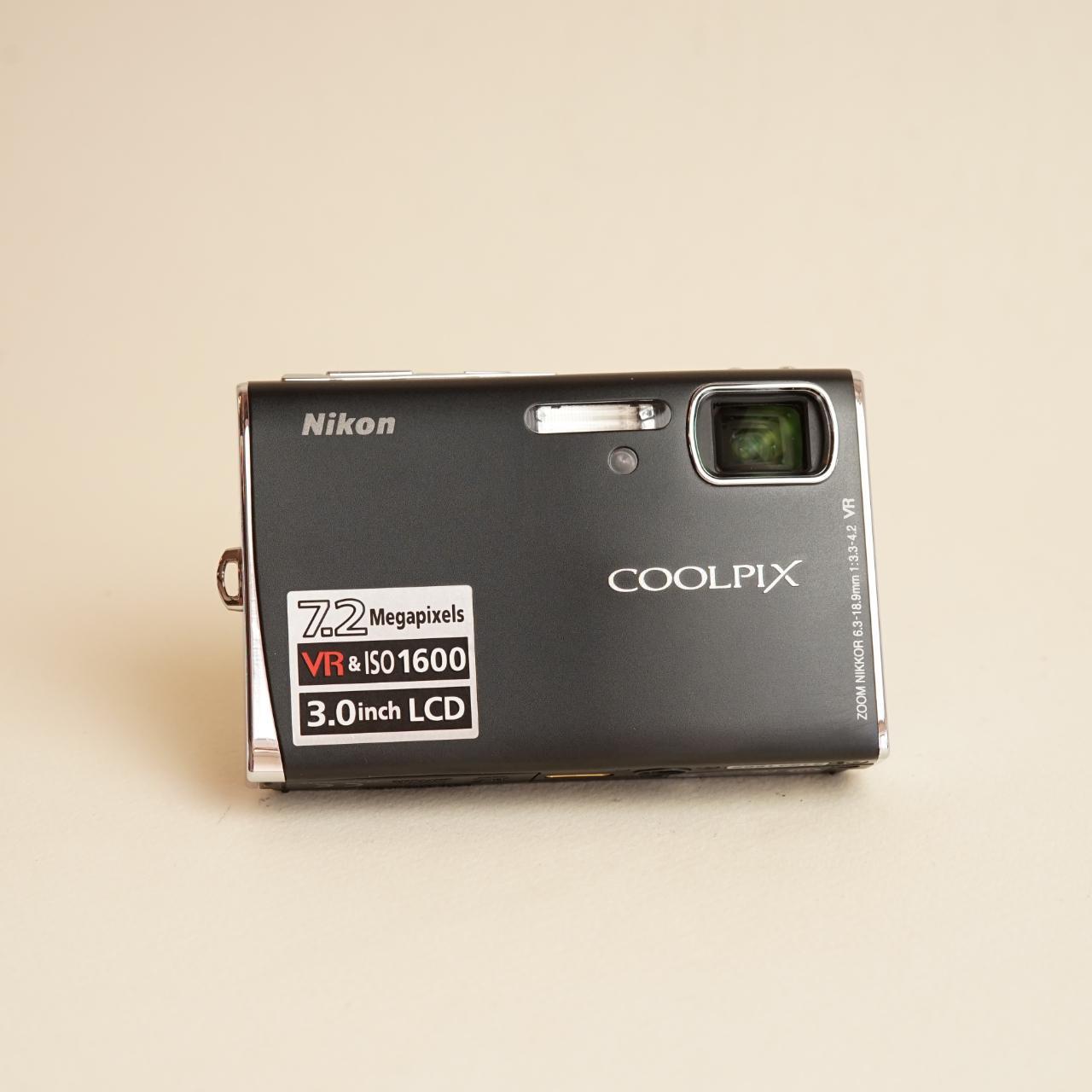 Nikon Coolpix S50 Digital Camera | 7.2MP | Tested & Working | Black