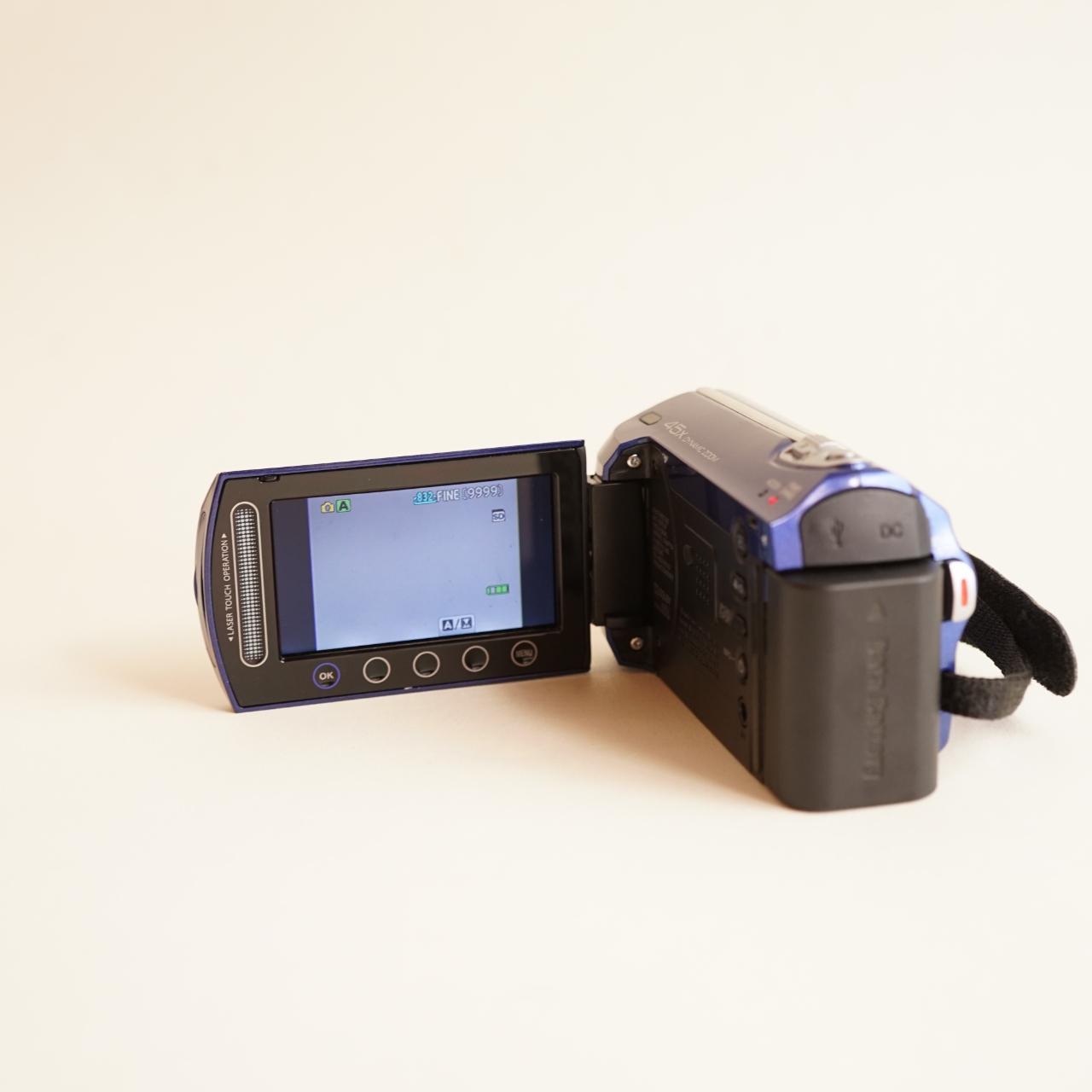JVC Everio GZ-MS240AU Camcorder | SD Card | Tested & Working | Blue