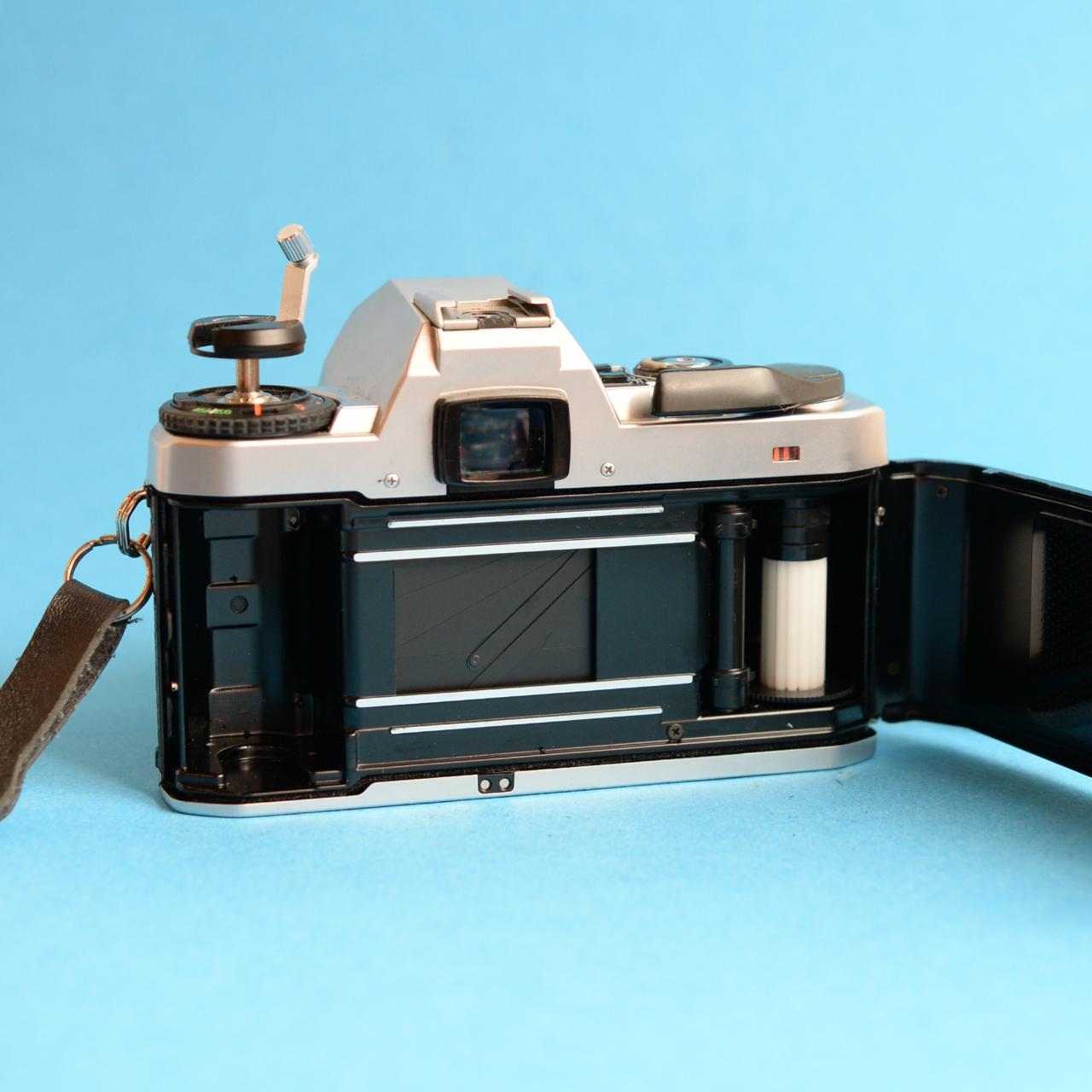 Pentax Super Program Film Camera | 35mm SLR | Tested & Working | Silver & Black