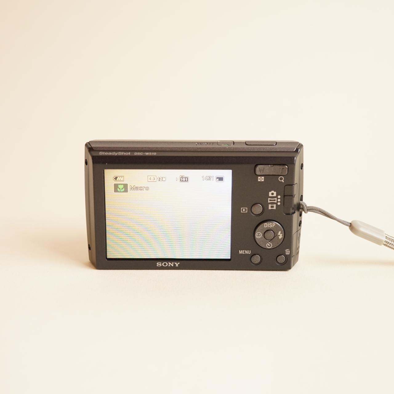 Sony Cyber-shot DSC-W510 Digital Camera | 12.1MP | Tested & Working | Black