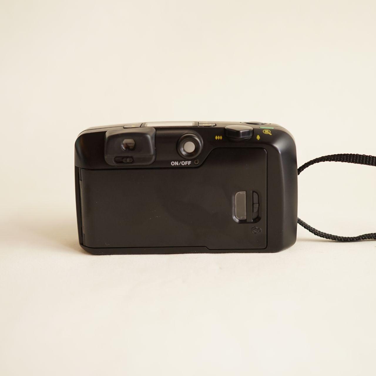 Pentax IQZoom 110 Film Camera | 35mm Point & Shoot | Tested & Working | Black