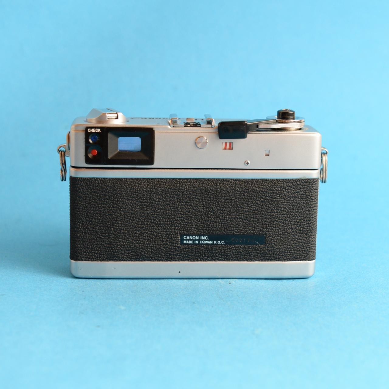 Canon Canonet G-III QL17 Film Camera | 35mm Rangefinder | Tested & Working | Silver & Black