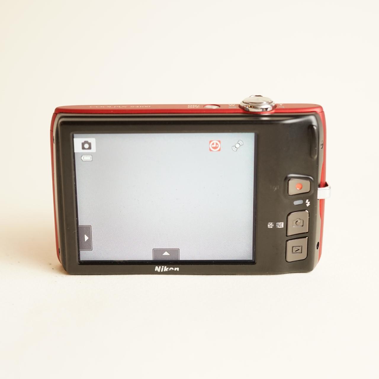 Nikon Coolpix S4100 Digital Camera | 14MP | Tested & Working | Red