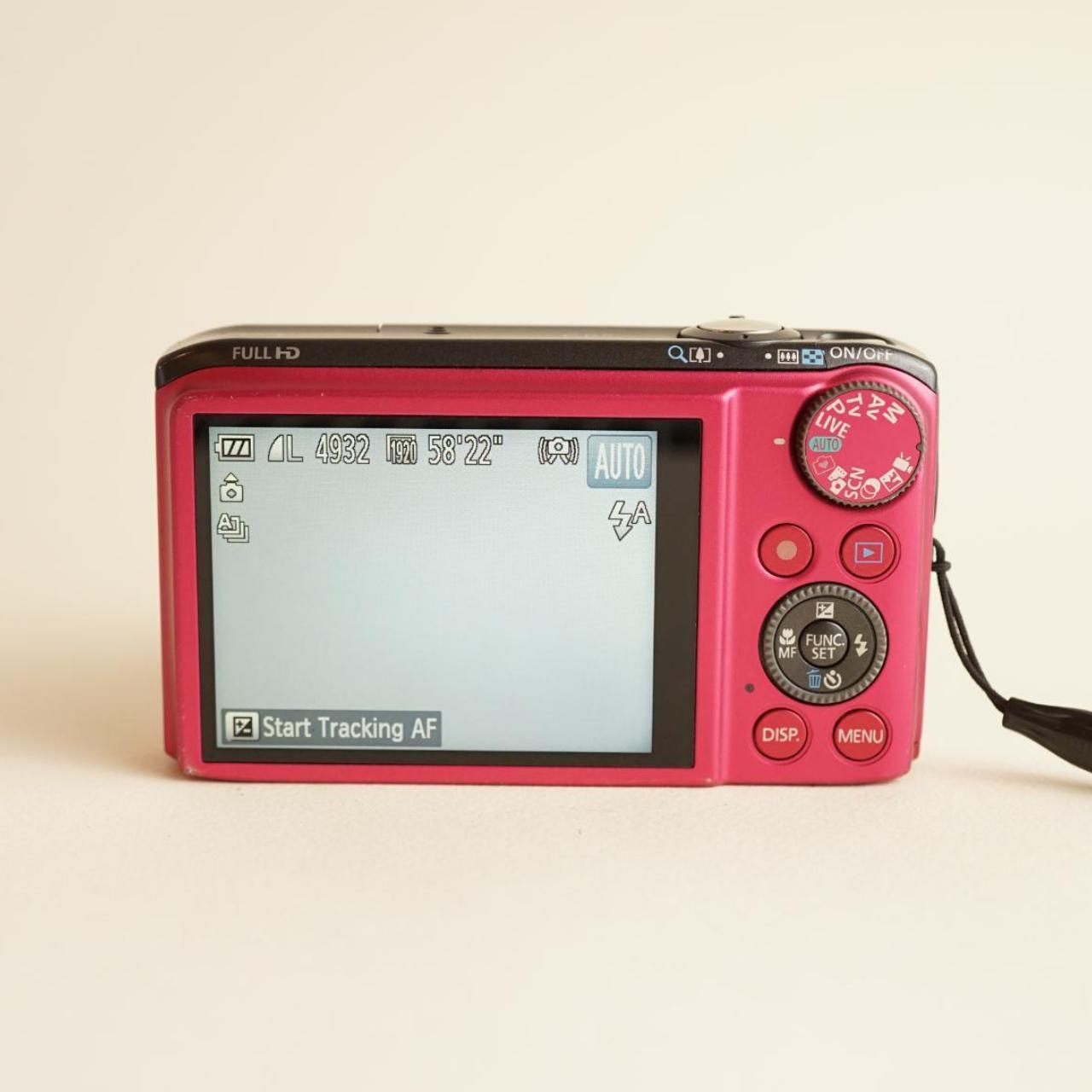 Canon PowerShot SX260 HS Digital Camera | 12MP | Tested & Working | Pink