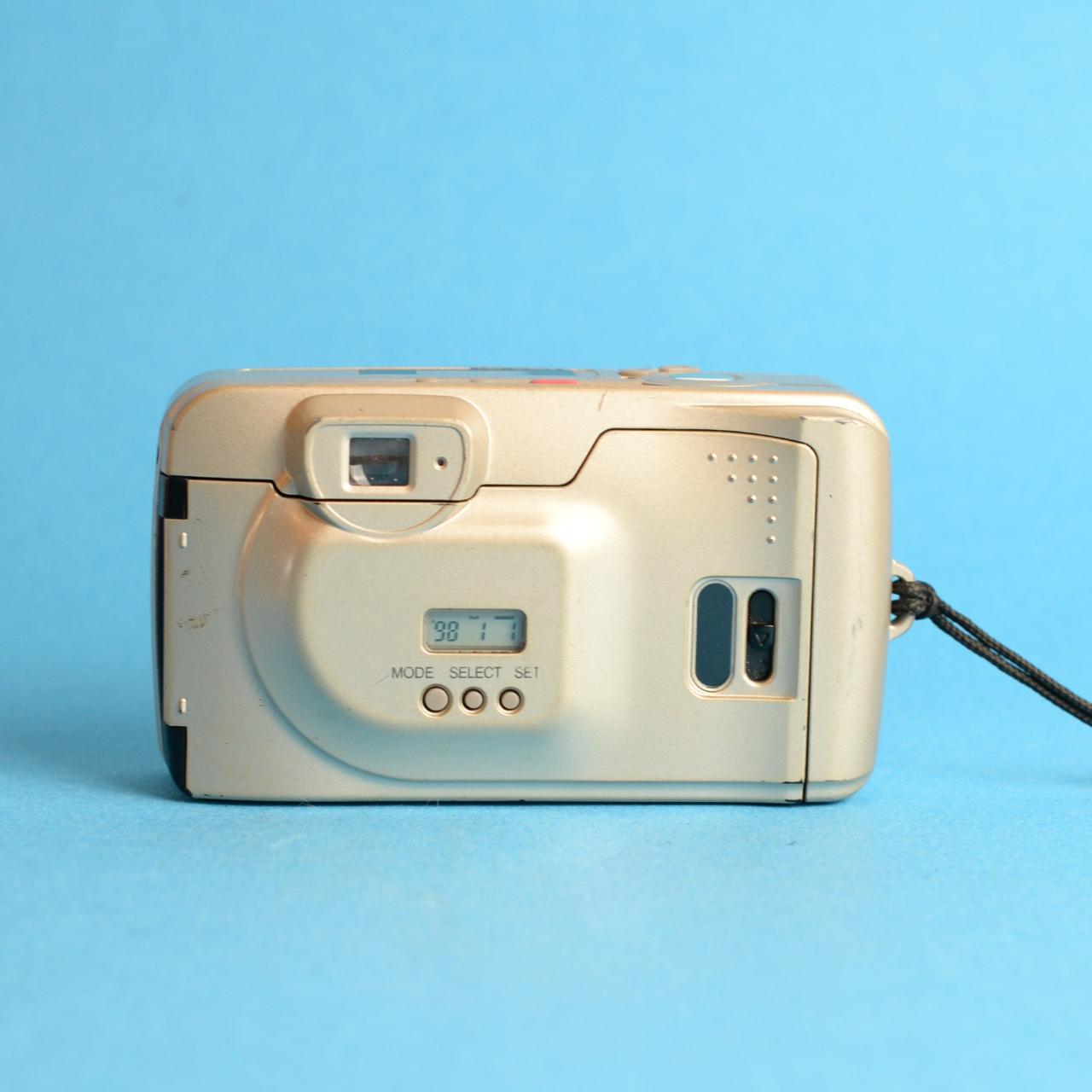 Samsung Maxima Zoom 70 GL | 35mm Point & Shoot Film Camera | Tested & Working | Gold