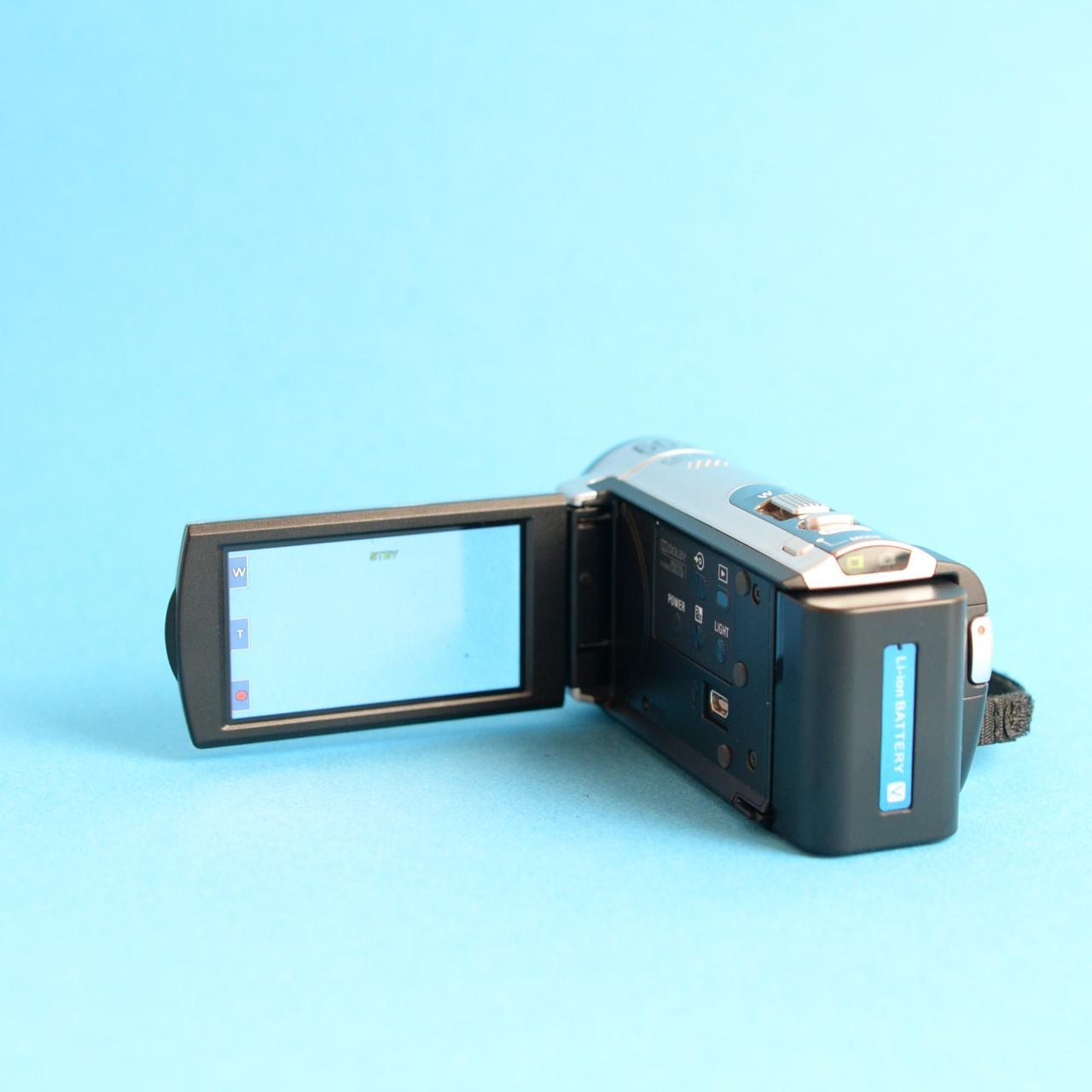 Sony Handycam DCR-SX63 Camcorder | 60x Zoom | Read Description | Silver