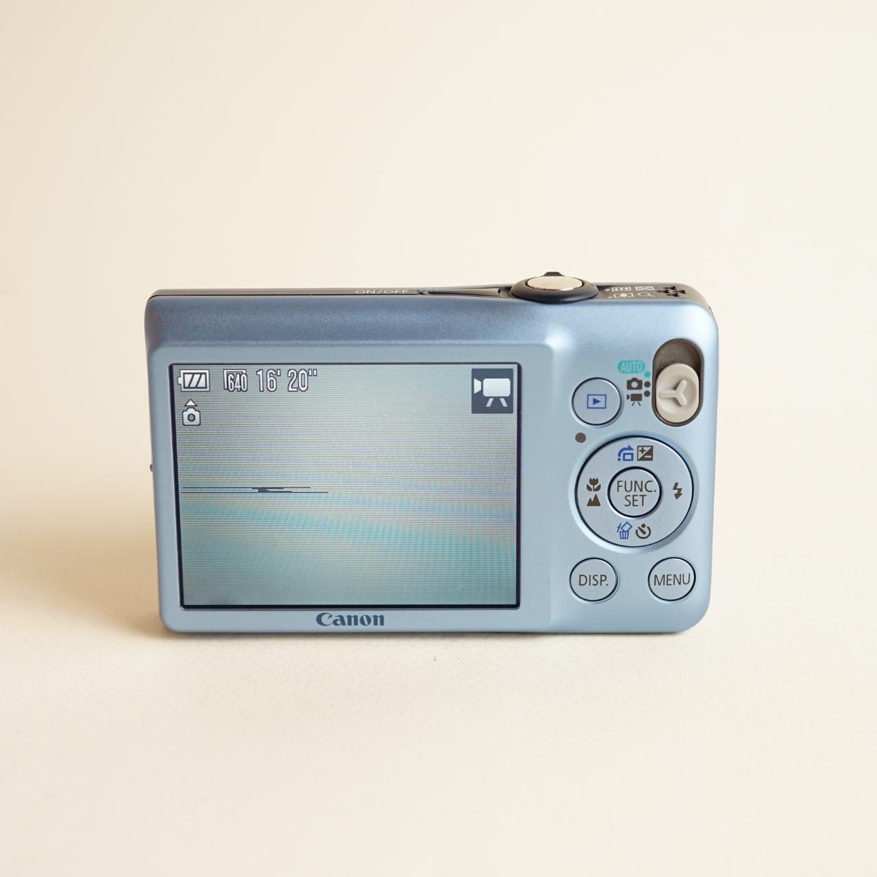 Canon PowerShot SD1300 IS Digital Camera | 12MP | Tested & Working | Blue