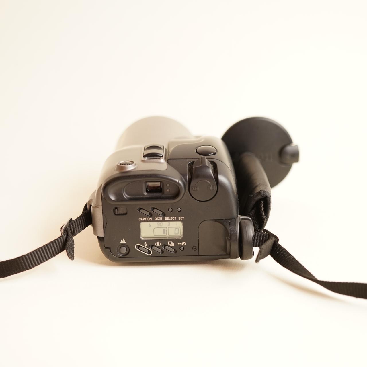 Canon Photura Caption 35mm Film Camera | Point & Shoot | Tested & Working | Grey