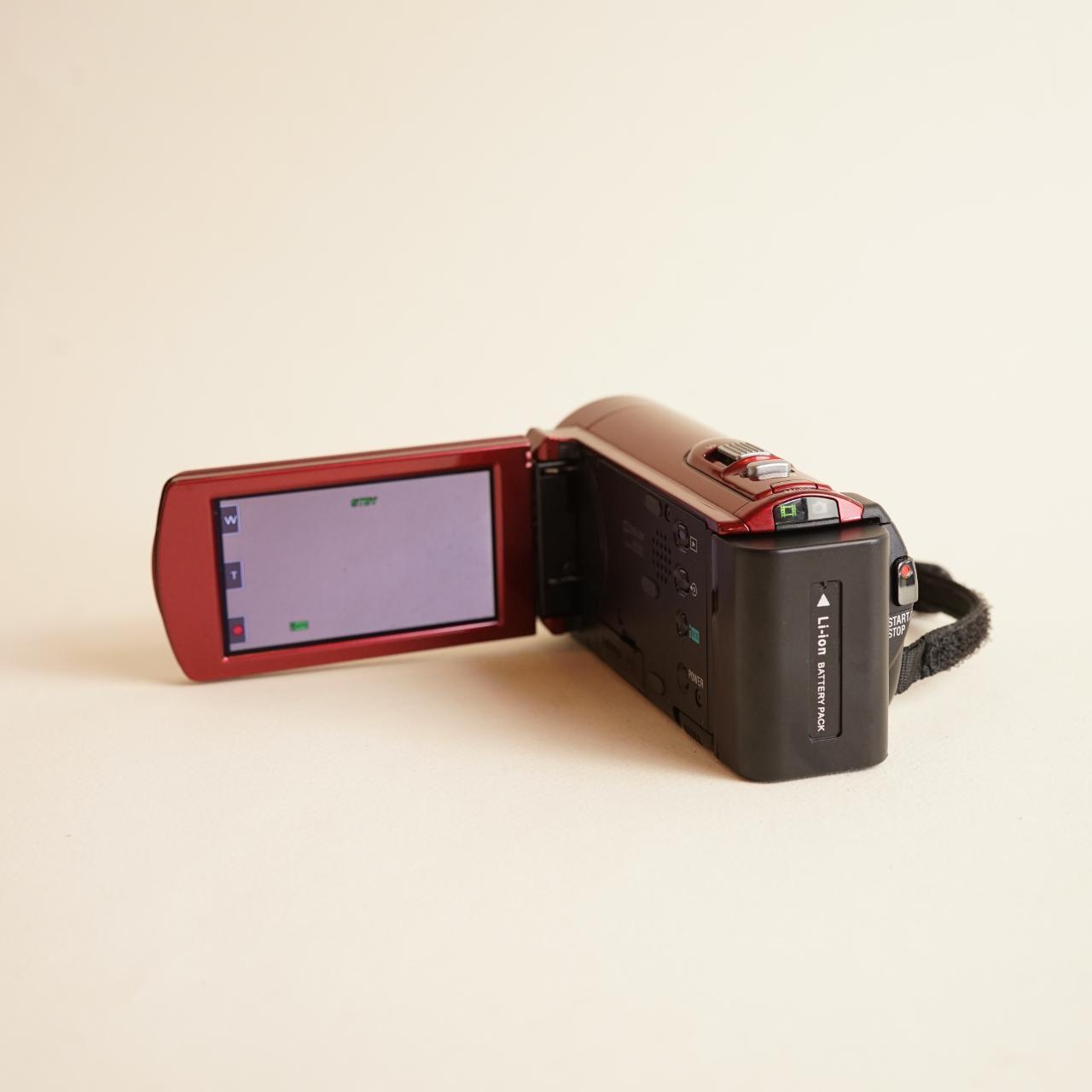 Sony Handycam HDR-CX150 Camcorder | HD 1080p | Tested & Working | Red